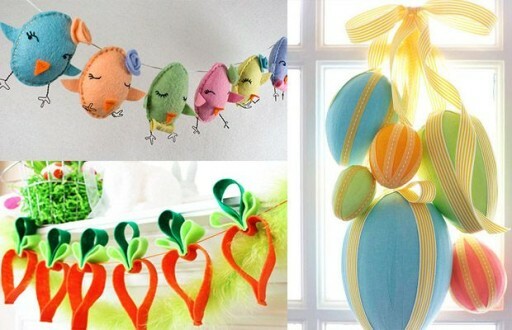 Easter compositions: decorating the house with your own hands