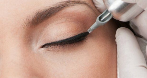 Tattoo upper and lower eyelids