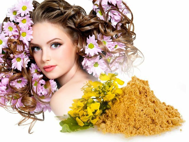 Masker untuk rambut dengan mustard di rumah