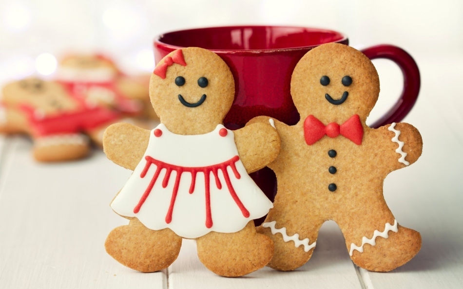 Gingerbread man - home gingerbread cookies own: een recept met een foto, een patroon, een sieraad. Hoe een ovenschaal kopen voor een peperkoek man op AliExpress?