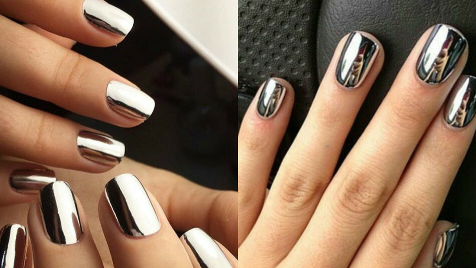 Uma manicure brilhante é um brilho de espelho. Como fazer um espelho brilhar nas unhas com a ajuda de laca, fricção, pó e pigmento?