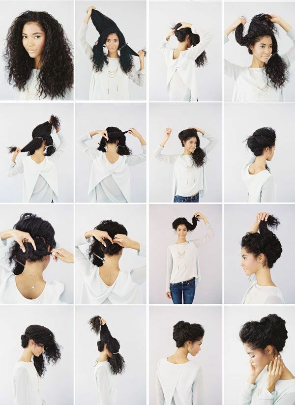 12 stylish women's hairstyles for every day for curly hair