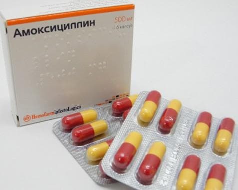Amoxicillin för barn från hosta