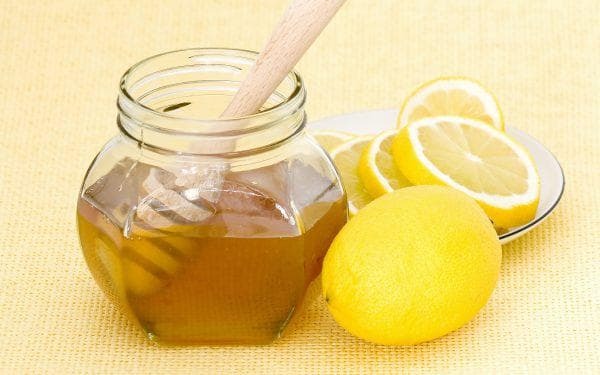 citron avec du miel