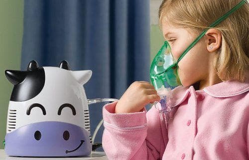za pomocą nebulizatora dla dziecka