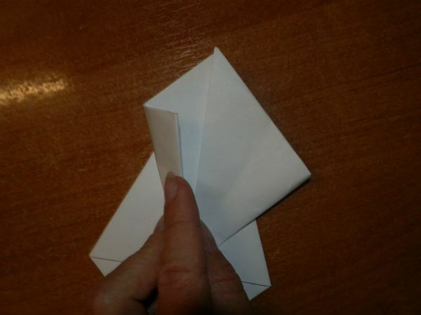 Origami van de springende kikker