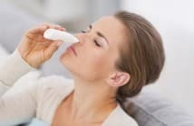 neusdruppels bij allergische rhinitis