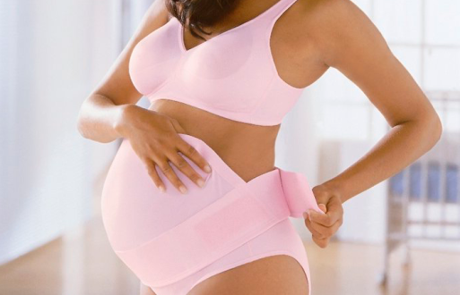 From what month you can wear a bandage for pregnant women