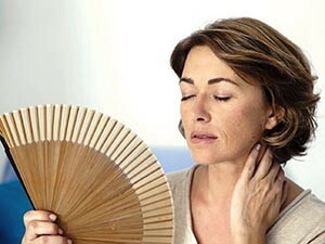 Características da dieta com ondas de calor em mulheres