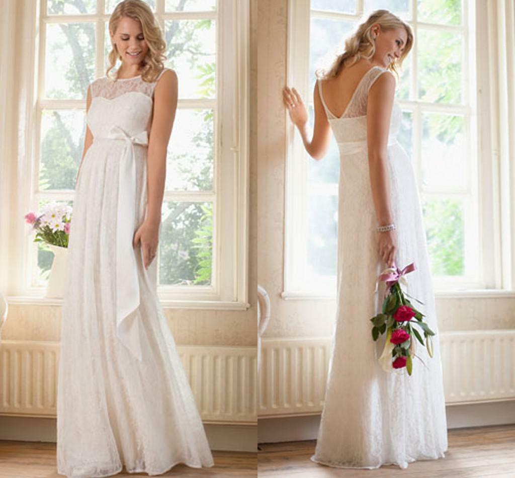 Wedding dresses for pregnant women 2015 with photo