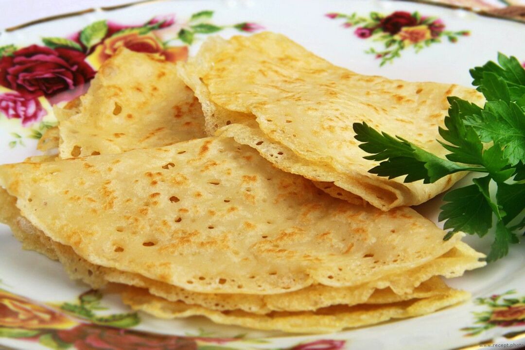 Recipes of Lenten Pancakes