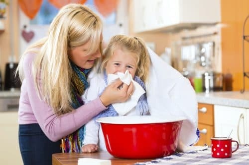 inademing met essentiële oliën voor kinderen