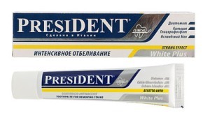 Presidente de pasta de dente