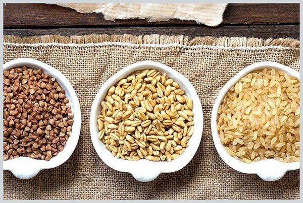 Buckwheat BJU - kita membongkar groats sesuai komponennya