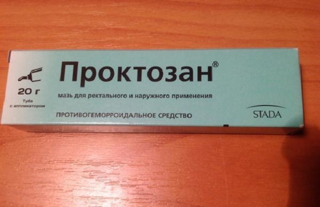 ointment from hemorrhoids proctosus
