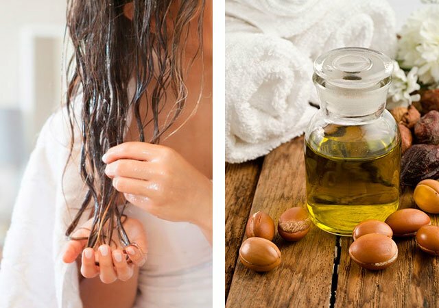 Minyak sulap untuk rambut, minyak argan