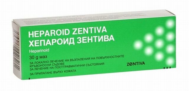 משחה Heparoid Lechiva ו Zentiva: הוראות שימוש