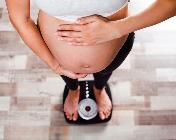 przyrost masy ciała w czasie ciąży