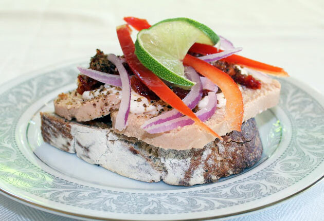Sandwich dengan kaviar( resep)