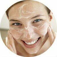 Instructions for the use of powder and gel anti-acne pimples