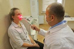 טיפול באולטראסאונד של האף