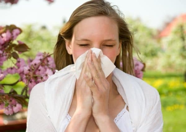 allergy in the form of a cough