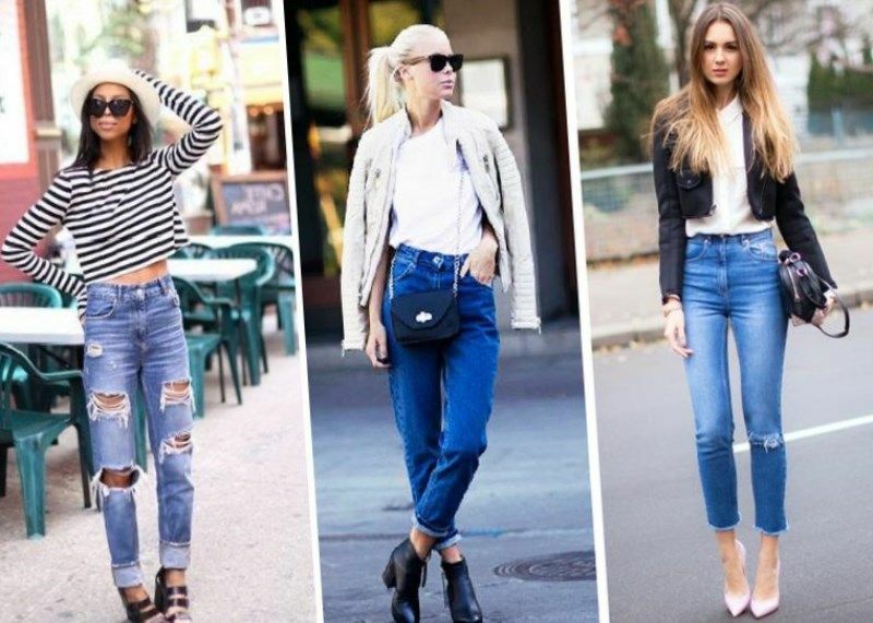 O que são jeans com uma cintura inflada