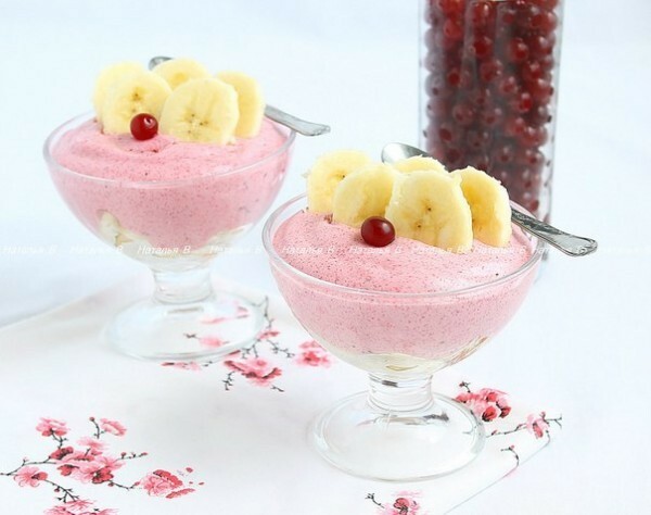 Mousse de cranberry em manga - receitas para todos os gostos