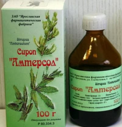 List of expectorant syrups from cough