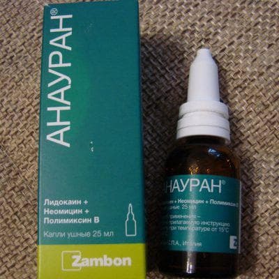 Anauran drops