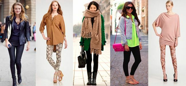 Legging: wat om mee te dragen, mode-opties