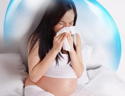 Nonallergic rhinitis in pregnant women