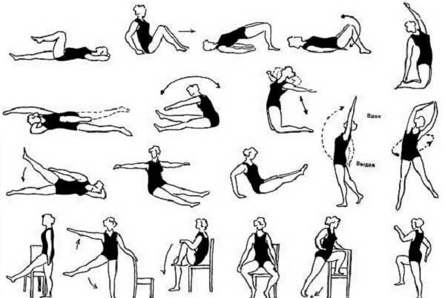 Terapeutická gymnastika a telesná výchova s ​​hemoroidmi: základy a cvičenia