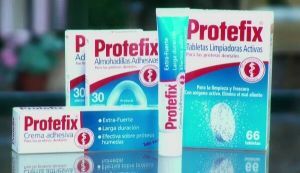 Tablets Protefix - limpador ativo para dentaduras