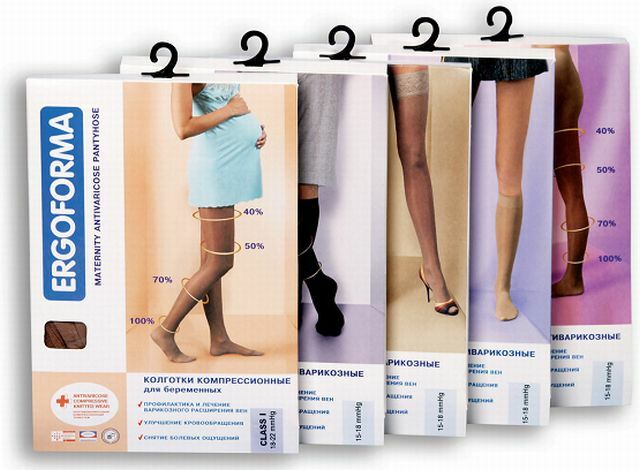 Ergoforma Compression Hosiery: pilihan, penggunaan dan pembelian